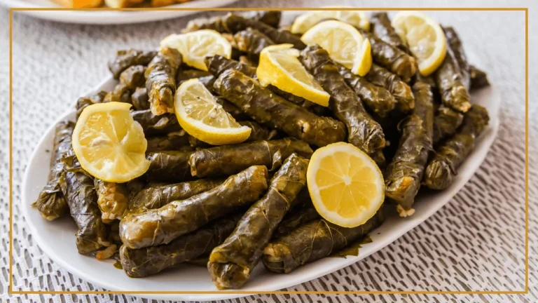 SARMA – Recette de feuilles de vigne turc farcies | Turcaparis