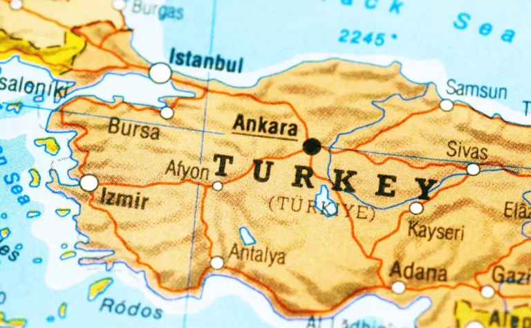 map pour la population turquie 2020