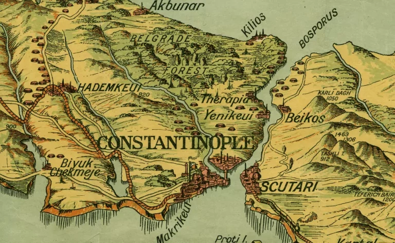 Ou se situe Constantinople | Byzance – Istanbul  au moyen âge